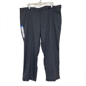Haggar NWT ALTERED Cool 18 Pro Pant Classic Fit Gray Flat Front Men’s Size 44
